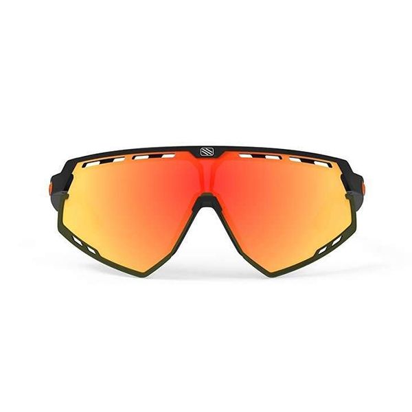 ANTEOJOS RUDY PROJECT DEFENDER BLACK STRIPES MULTI ORANGE